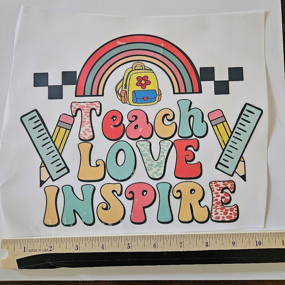 Transfers- Teach LOVE INSPIRE